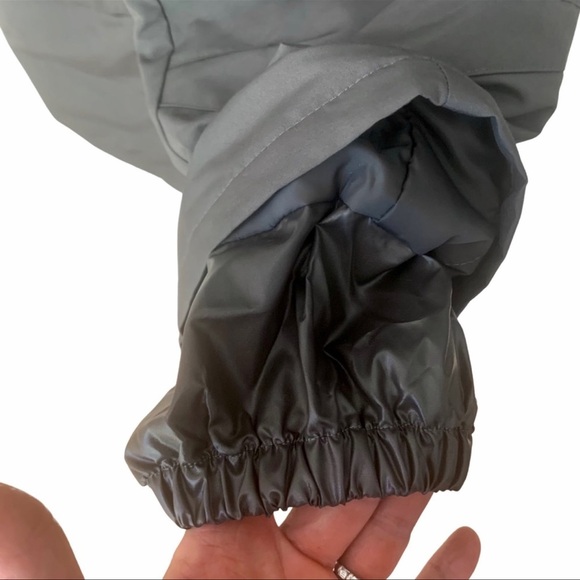 SLALOM Kids XS Winter Snow Pants Insulated Water Resistant Gray Ski Snowboard - Picture 10 of 12